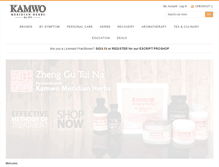 Tablet Screenshot of kamwostore.com